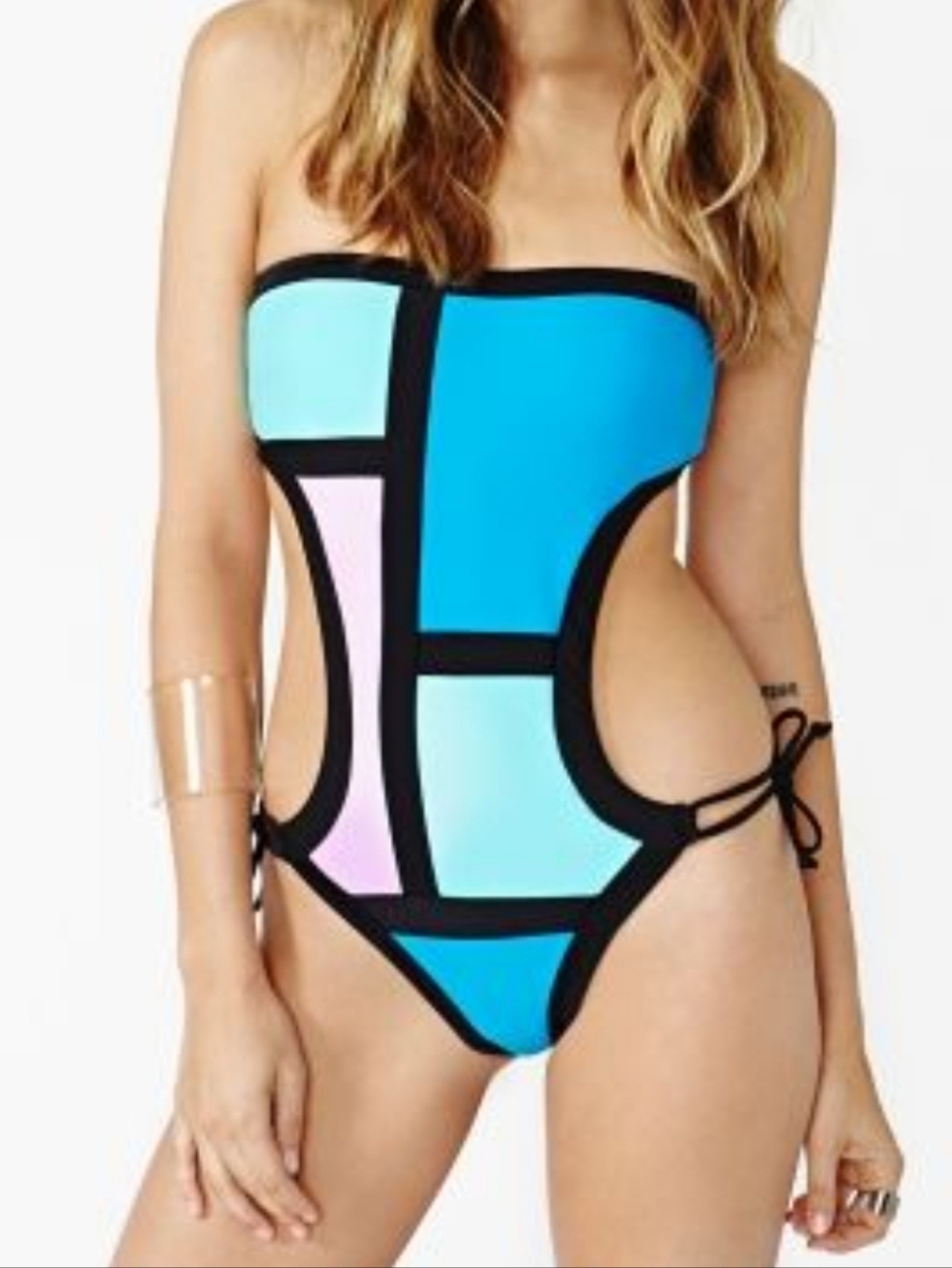 NWOT Nasty Gal One Piece Cut Out Swimsuit